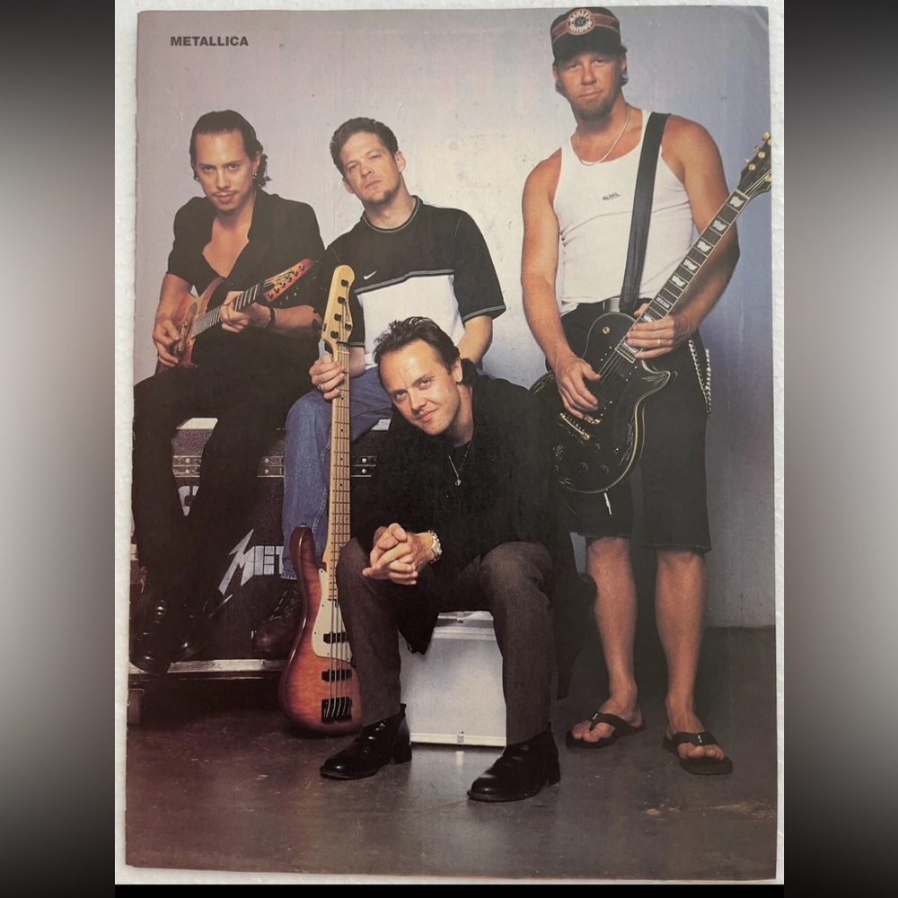 Metallica Band Pinup